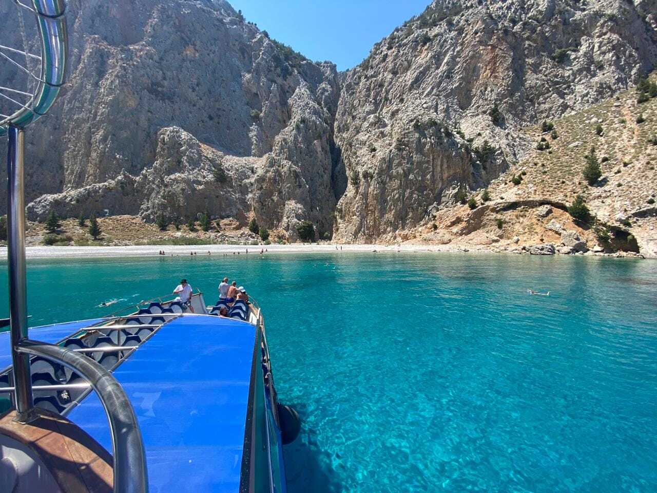 swim in symi from lindos